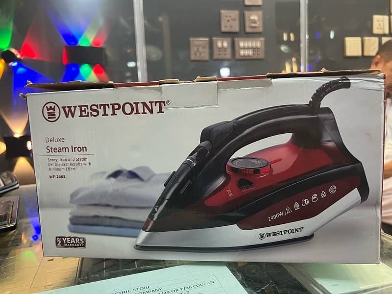 Iron/ West Point Deluxe Steam Iron for Sale 2