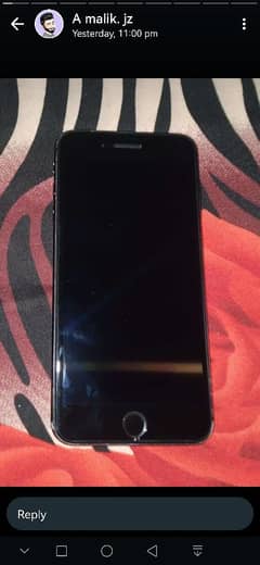 IPhone 7+ 128gb Glocy black officially PTA approved with box same IMEi