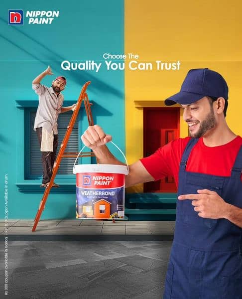 Paint Store , Nippon Paint near me , Wall Paint on discount in Karachi 1