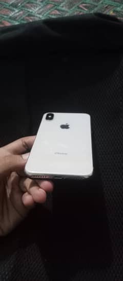 iphone x 256 gb  white colour board issue PTA