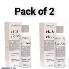 7 in one hair food oil 200ml pack of 2