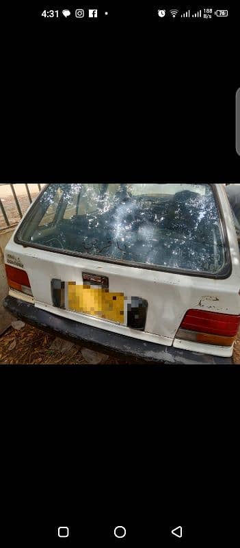 Suzuki Khyber 1987 car very urgent sale 1