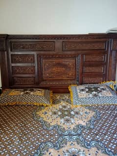 double Bed wooden