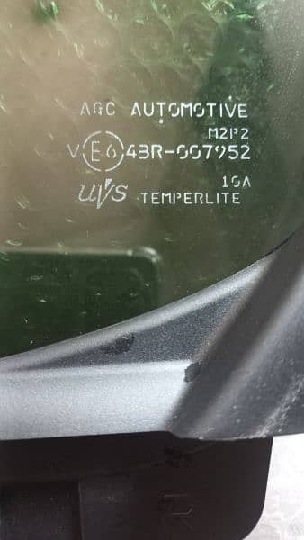 Toyota Pixis Joy 660CC , Rear Door Quarter Glass , Passenger Side