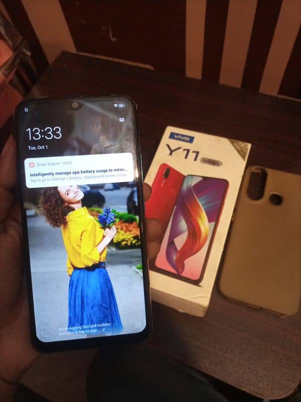 vivo y11 3 32 with box good condition 1