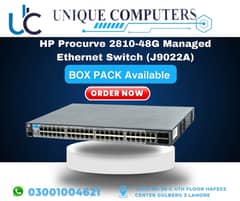 HP Procurve 2810-48G Managed Ethernet Switch (J9022A) 0