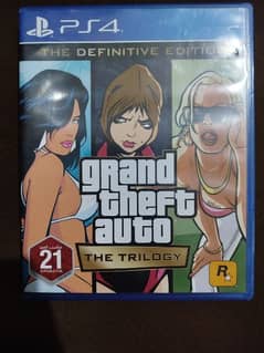 GTA Trilogy Definitive Edition PS4 Game