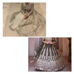 Nikkah Dress And Mehndi dress/ Available for sale