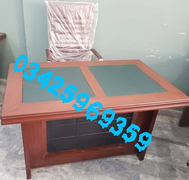 study table computer office desk workstation table furniture chair use 16