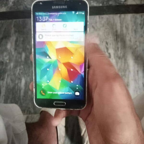 Samsung Galaxy s5 2.16 excange possible  sim single ka masla ha 3