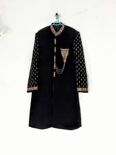 Dulha SHERWANI Black XL