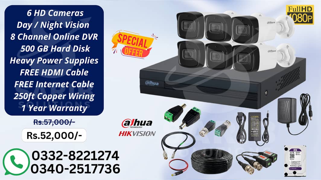 Discount Offer! Complete CCTV Packages For Your Place. 5