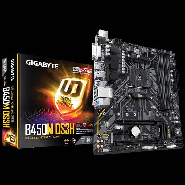 Gigabyte B450M DS3H 0