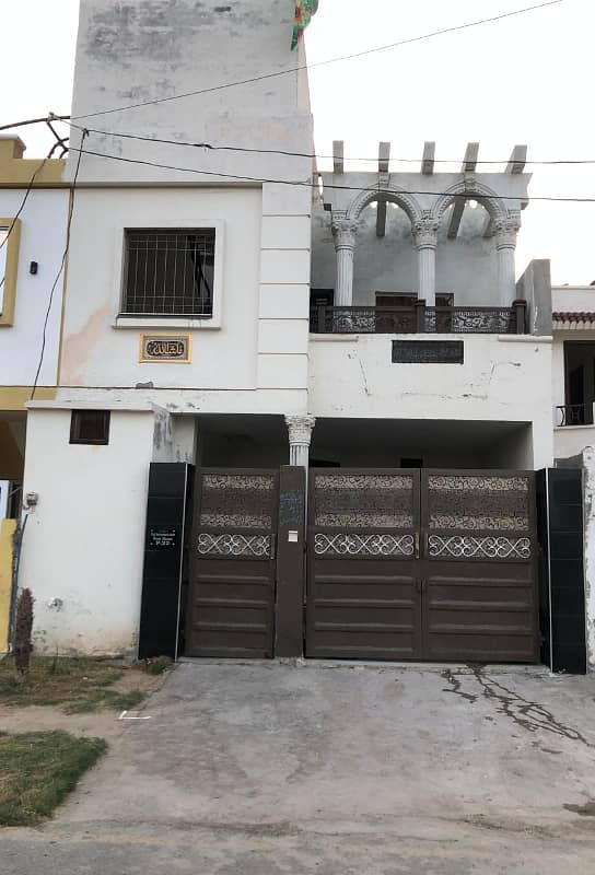 6 Marla house 50 ft road park facing for sale in eden villas 1