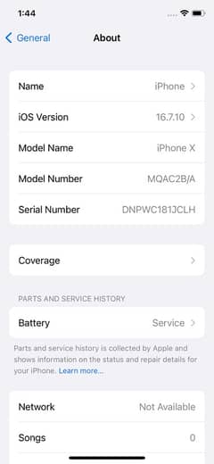 iPhone X 64GB PTA approved