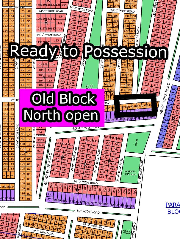 L - (North Open + Old Block) North Town Residency Phase - 01 (Surjani) 1