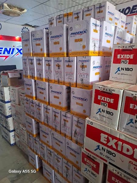 Battery for UPS, Solar and Generator Exide OSAKA Phoenix AGS. 15