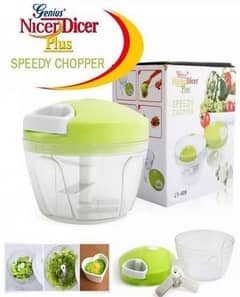 Mini speedy vegetable chopper