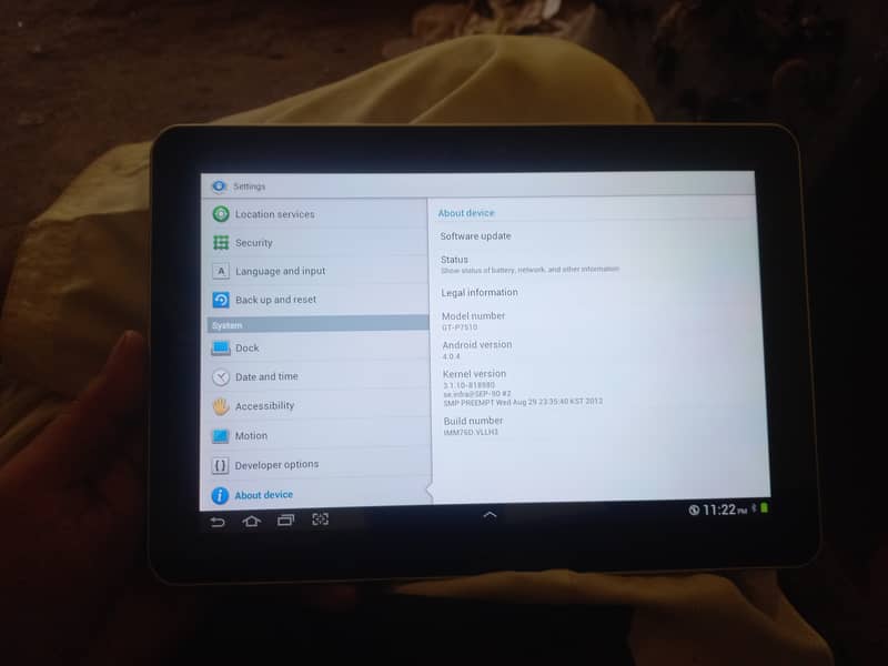 Samsung galaxy tab 10.1 good condition 2