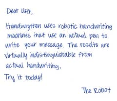 handwriting