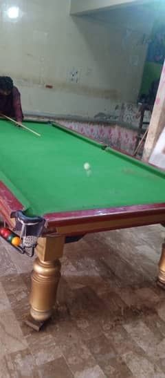 2 Snooker boards For Sell 10/9 Conditions 5 by 10 size