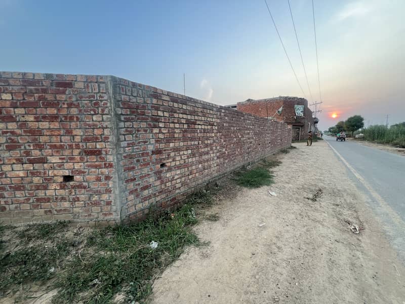 Land For Sale On Main Manga Raiwand Road 0