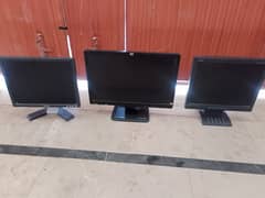 3 LCD Monitors for sale