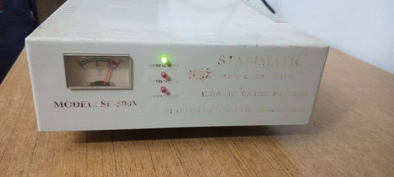 STABIMATIC automatic Voltage Regulator | SF-500VA 0