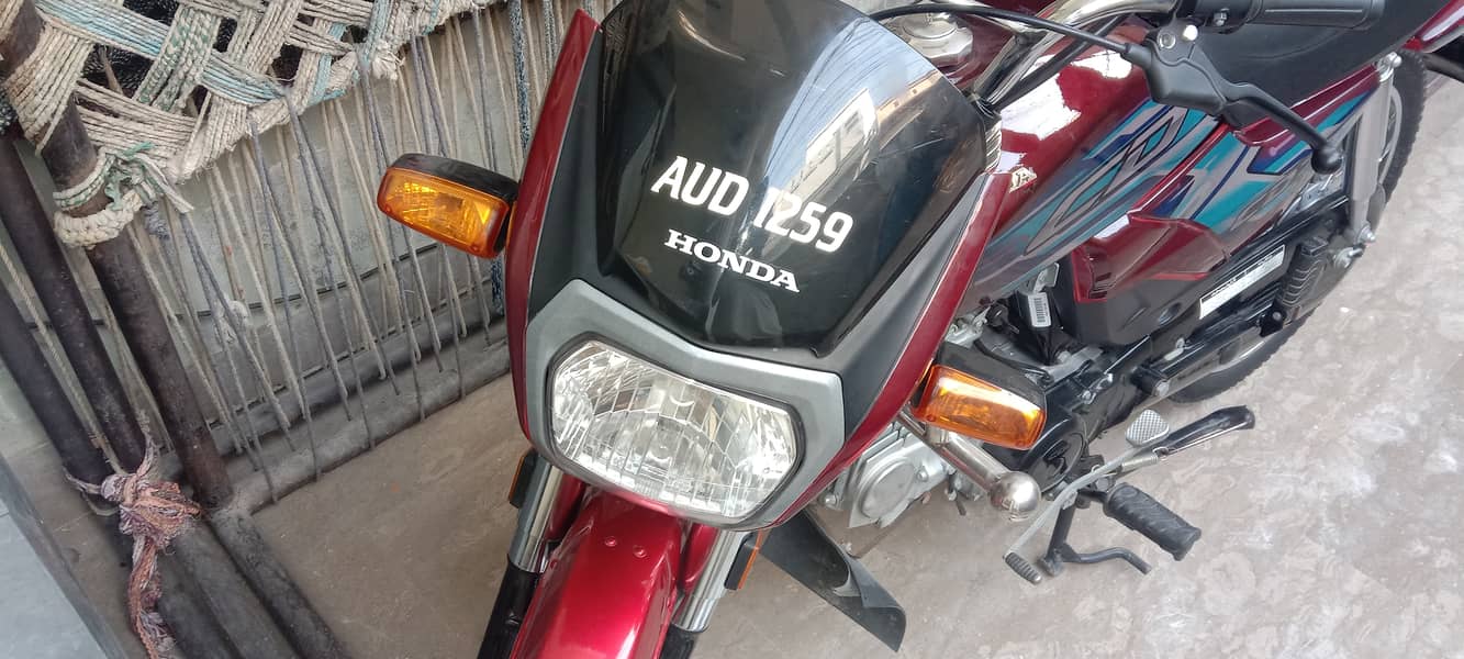 Honda CD Dream 2024 modal Red color New candition 6