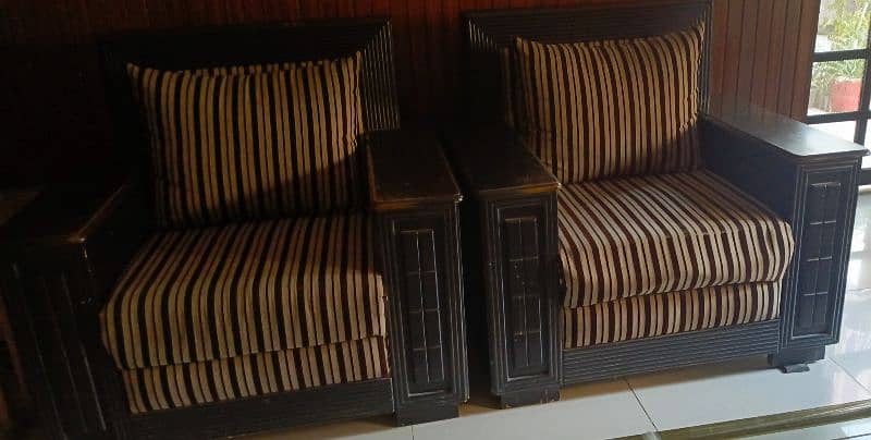 wooden sofa set for sale 1