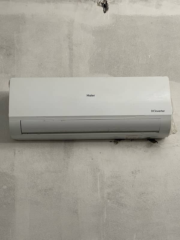 Haier 1.5 DC inverter heat and coll AC 1