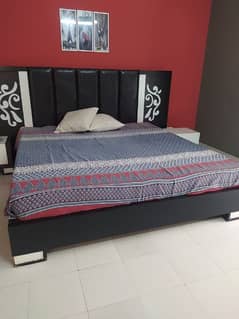 Wooden Bed Set For Sale