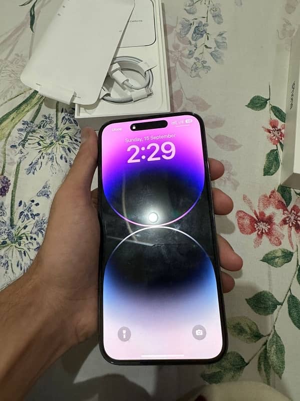 iphone 14 pro max non pta 128GB 9