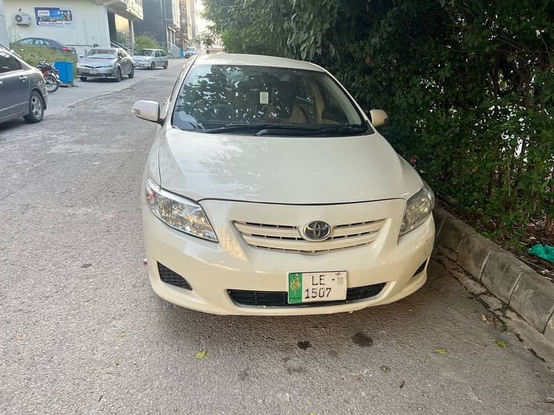 Toyota Corolla XLI 2010 1