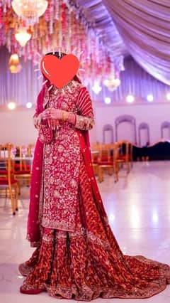 Bridal lehnga / Wedding dress / Barat dress / bridal lehnga for sale