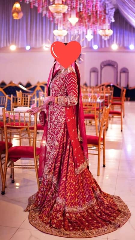 Bridal lehnga / Wedding dress / Barat dress / bridal lehnga for sale 6