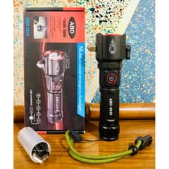 1KM Long Range Led  Flashlight With Type-C Charging Powerbank Function