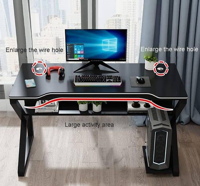 Gaming Table large Computer Desk 2