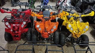 New tyre and parts Quad Jeep atv for sale delivery all Pak