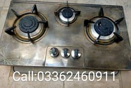 3 Burner Stove , Hob Chola For Sale