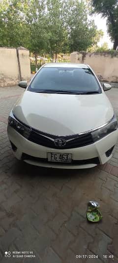 Toyota Corolla GLI 2015.64000 km driven army officer used car