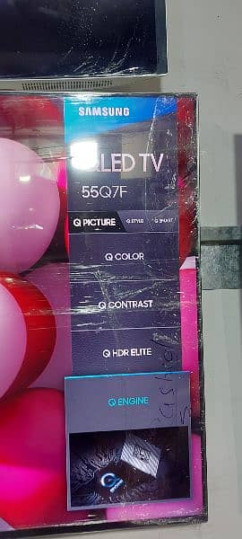 55 INCH SAMSUNG QLED TV 4K SMART 2160 3840 17