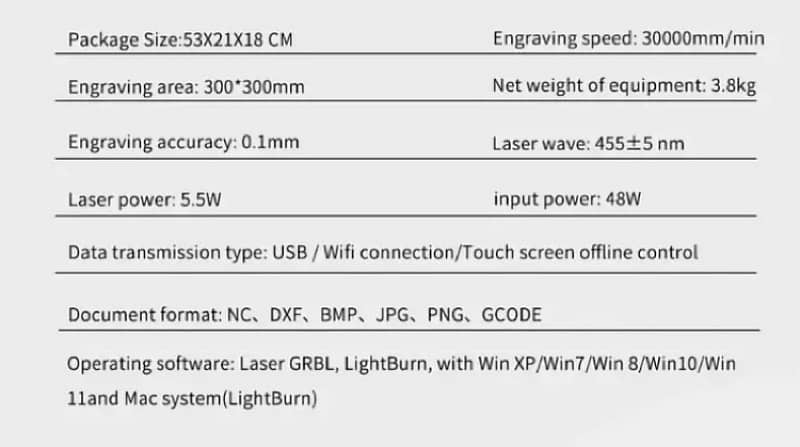 Laser Engraving and Marking Machine TTS-55 Pro 6