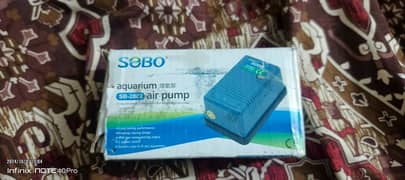 aquarium air pump new