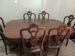 Dining Table with 6 Chairs