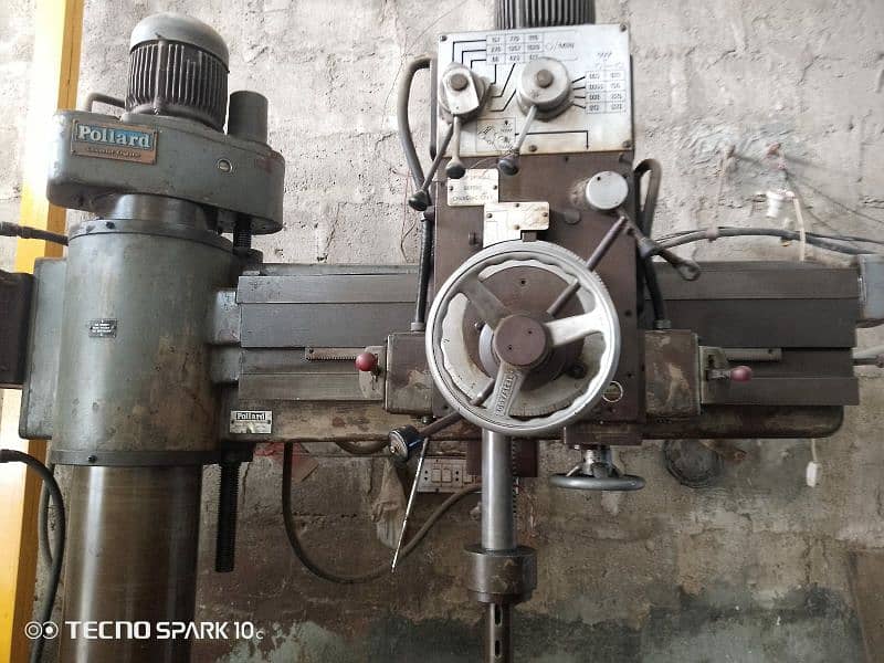 pollard radial drill chair 1