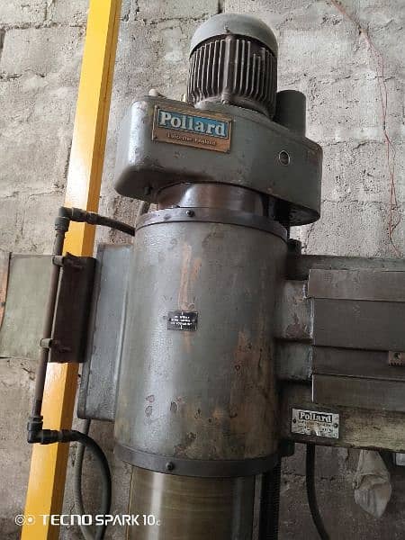 pollard radial drill chair 2