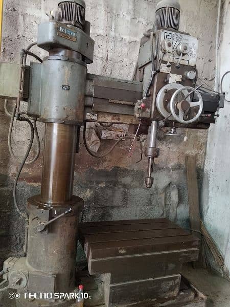 pollard radial drill chair 4