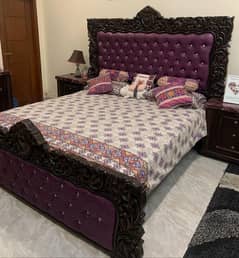 bed set/side tables/bed dressing table/wooden bedroom set/furniture