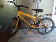 Yellow colour Bicycle Cycle